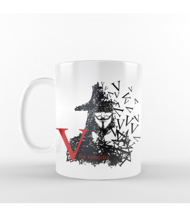 ماگ V for Vendetta - طرح سه