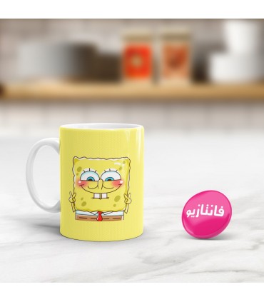 ماگ Sherlock  - طرح پنج