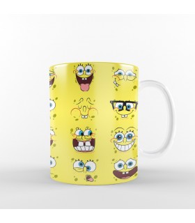 ماگ  SpongeBob Pattern  - طرح یک