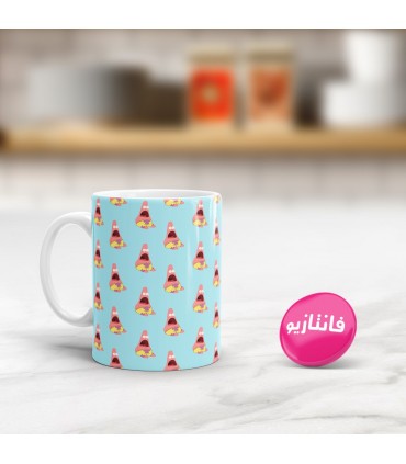 ماگ Patrick Pattern  - طرح یک