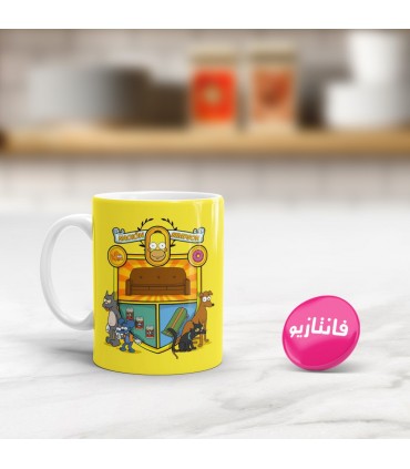 ماگ Simpsons - طرح دو
