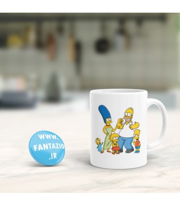 ماگ Simpsons - طرح سه