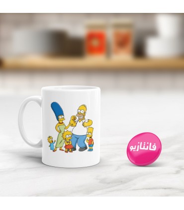ماگ Simpsons - طرح سه