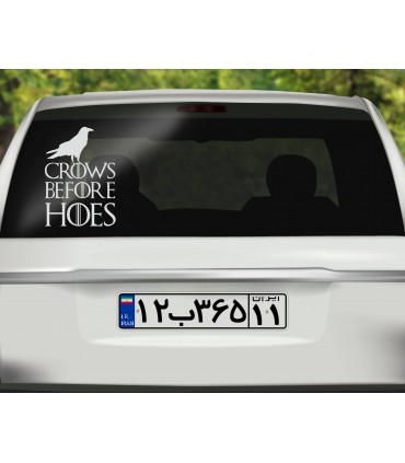 استیکرCrows Before Hoes