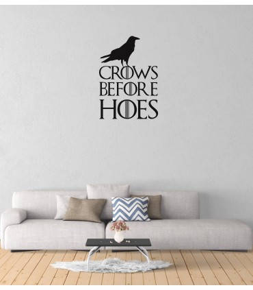 استیکرCrows Before Hoes
