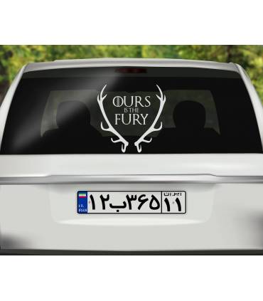 استیکر Ours Is The Fury 1