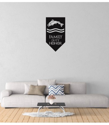 استیکر Family Duty Honor