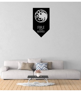 استیکر Fire And Blood2