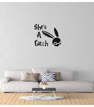 استیکر  She Is A Catch