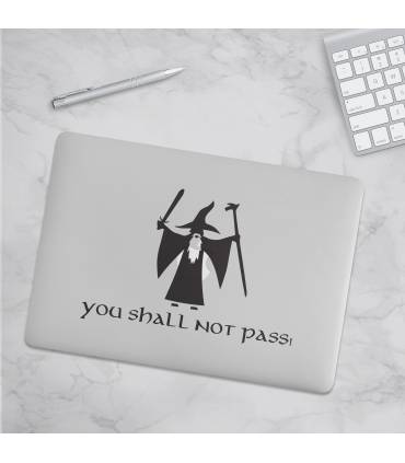 استیکر  You Shall Not Pass2