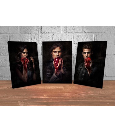 ست قاب خاطرات خون آشام - طرح سه