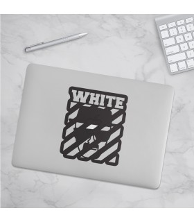 استیکر  White