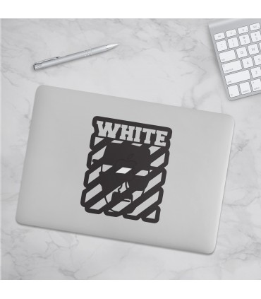 استیکر  White
