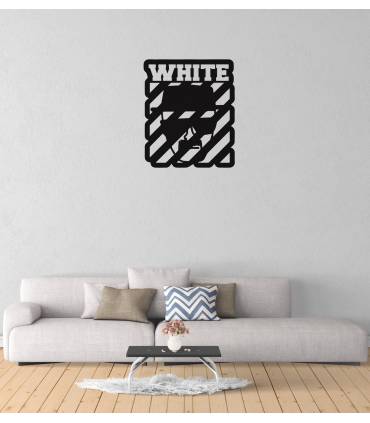 استیکر  White
