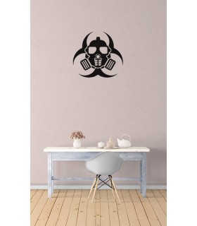 استیکر Gas Mask1