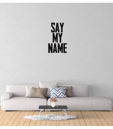 استیکر Say My Name