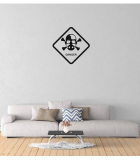 استیکر Danger