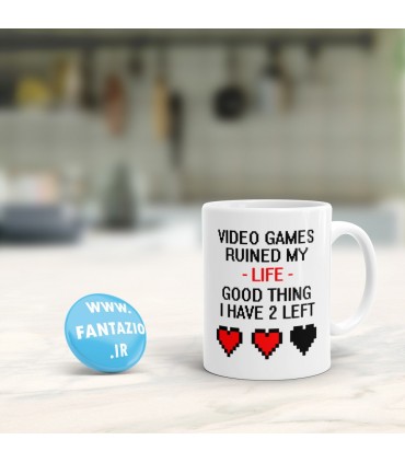 ماگ Video Games Ruined My Life