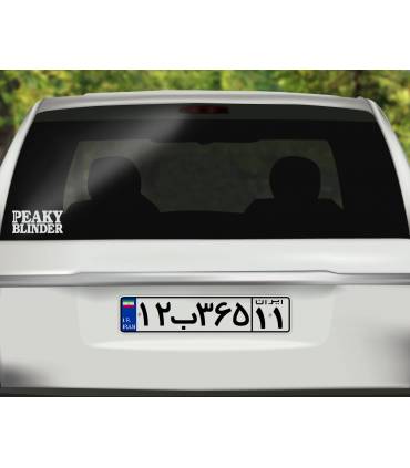 استیکر Peaky Blinders - طرح چهار
