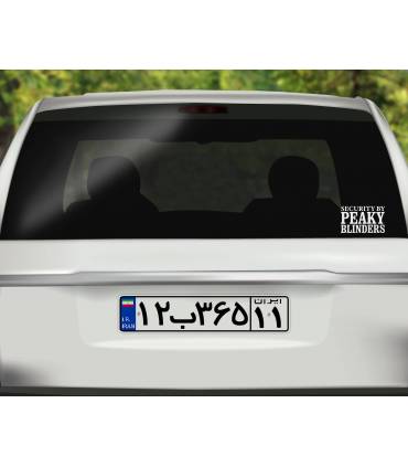 استیکر By Order Of The Peaky Blinders