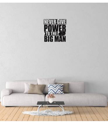 استیکر Never Give Power