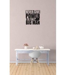 استیکر Never Give Power