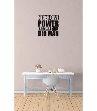 استیکر Never Give Power