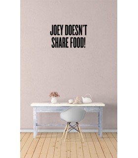 استیکرJoey Doesnt Share Food - طرح دو