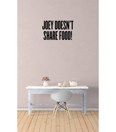 استیکرJoey Doesnt Share Food - طرح دو