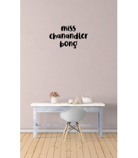 استیکر Miss Chanandler Bong