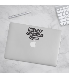 استیکر He Is My Chandler