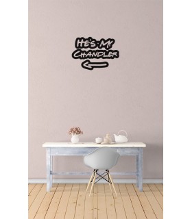 استیکر He Is My Chandler