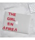 استیکر The Girl On Fire
