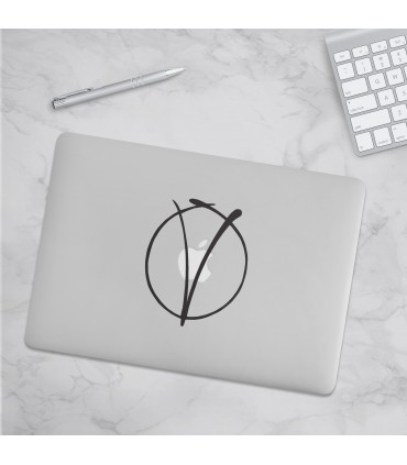 استیکر V - طرح سه