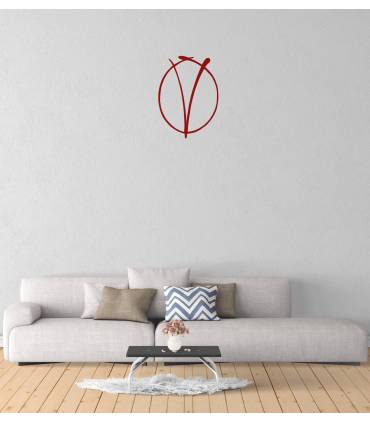 استیکر V - طرح سه