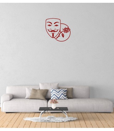 استیکرV for Vendetta - طرح دو