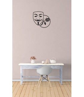 استیکرV for Vendetta - طرح دو