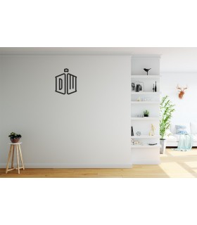 استیکر Bad Wolf - طرح دو