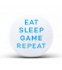پیکسل Eat Sleep Game Repeat