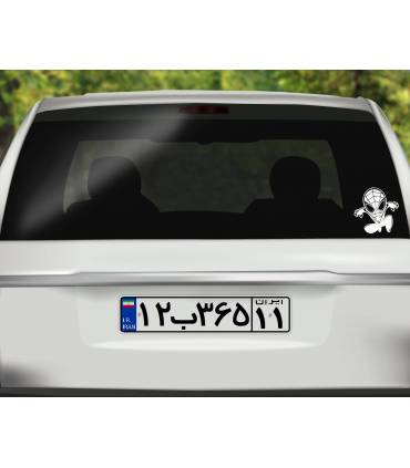 استیکر  Spiderman - طرح هشت