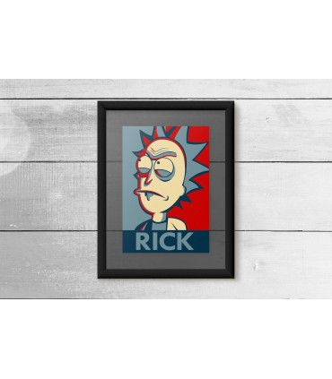 قاب شیشه ای ریک