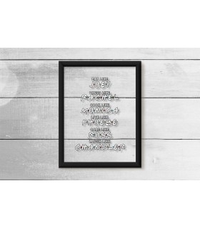 قاب شیشه ای Friends