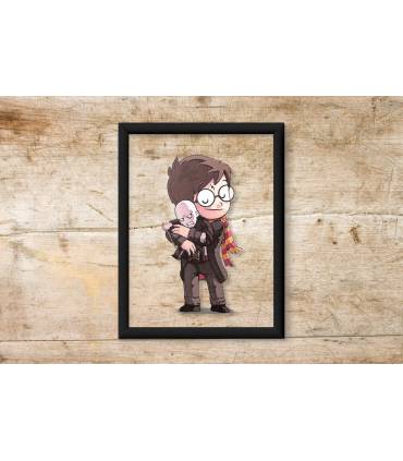 قاب شیشه ای هری و ولدمورت