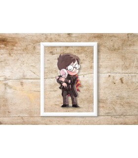 قاب شیشه ای هری و ولدمورت