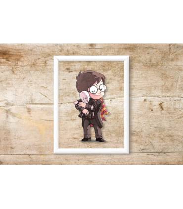 قاب شیشه ای هری و ولدمورت