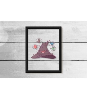 قاب شیشه ای Sorting Hat