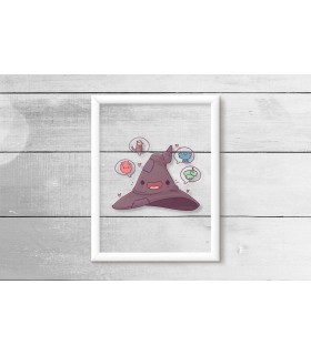قاب شیشه ای Sorting Hat