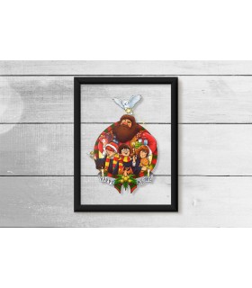 قاب شیشه ای Happy Holiday