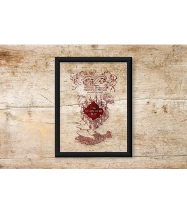 قاب شیشه ای Marauders Map