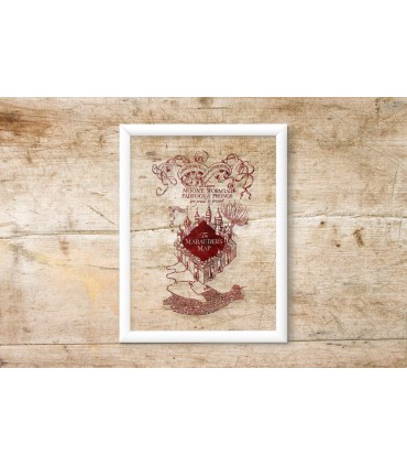 قاب شیشه ای Marauders Map